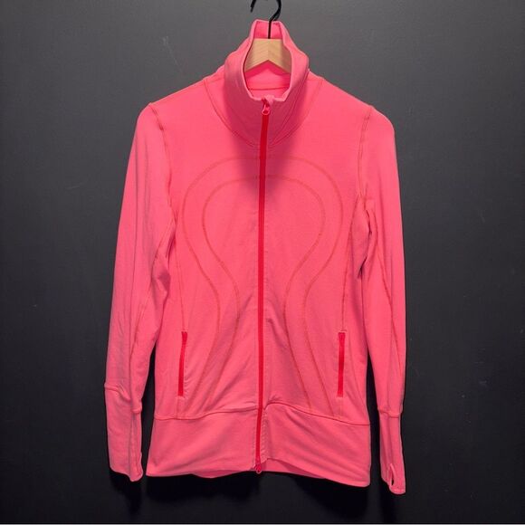 Lululemon In Stride Jacket Flash Light Womens 8 - Picture 1 of 10